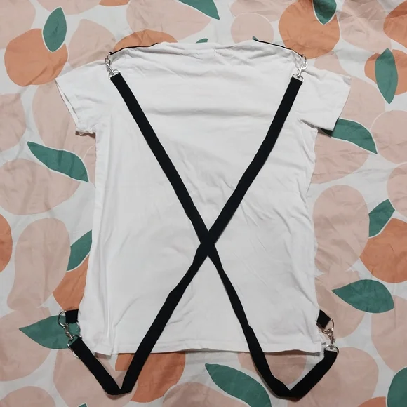 Current Mood Dolls Kill goth teddy bear bondage t shirt size small - Picture 8 of 8